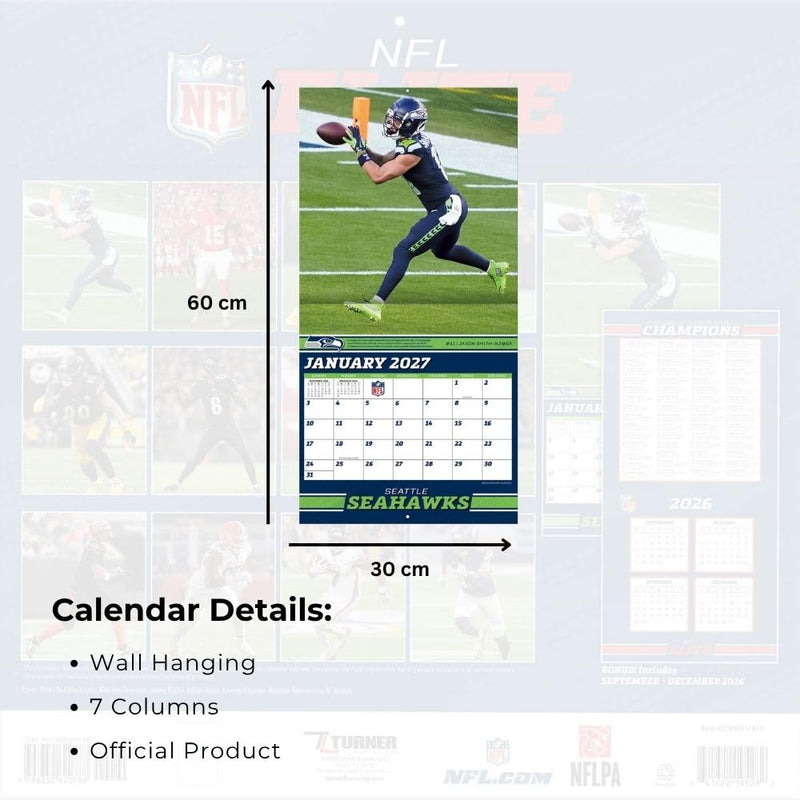 NFL Square Calendar 2027