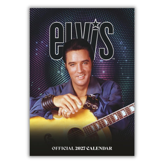 Elvis A3 Calendar 2027