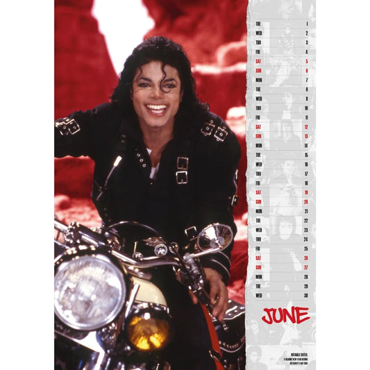 Michael Jackson A3 Calendar 2027