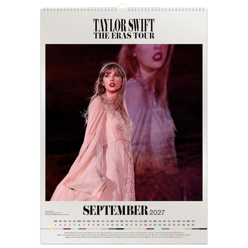 Taylor Swift A3 Calendar 2027