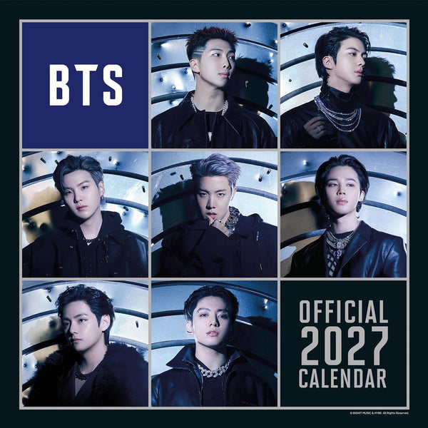 BTS Square Calendar 2027