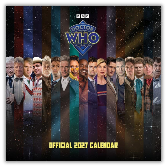 Doctor Who Square Calendar 2027