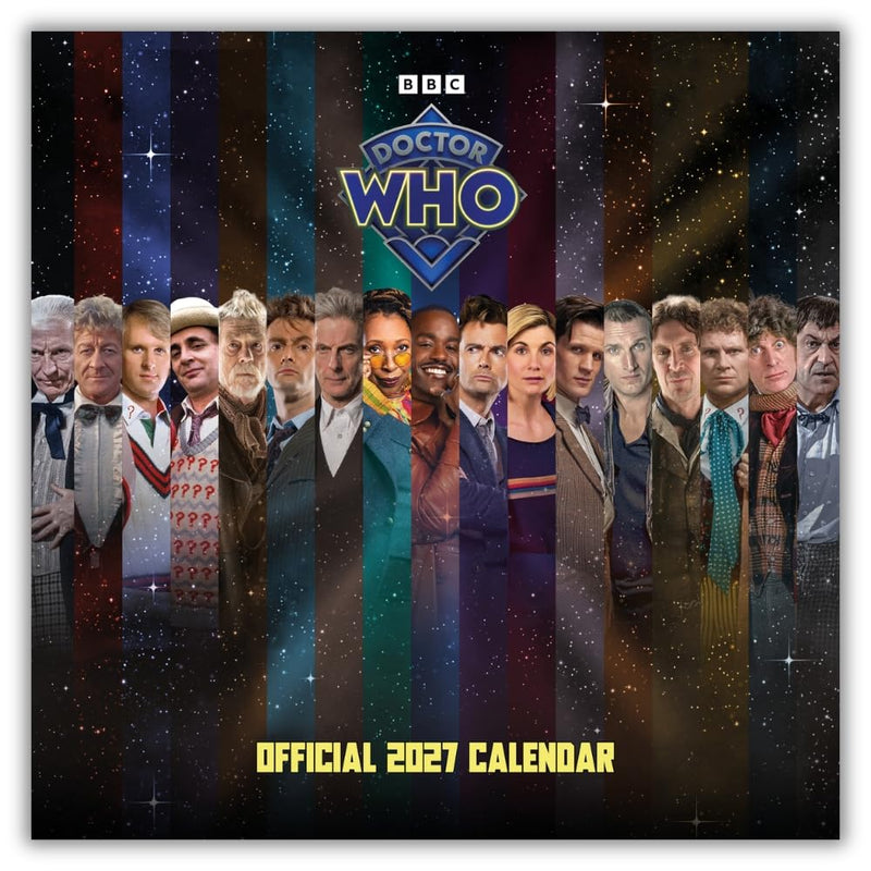 Doctor Who Square Calendar 2027