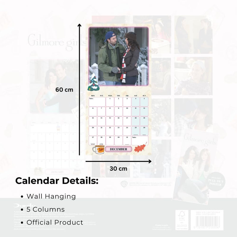 Gilmore Girls Square Calendar 2027