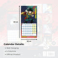My Hero Academia Square Calendar 2027