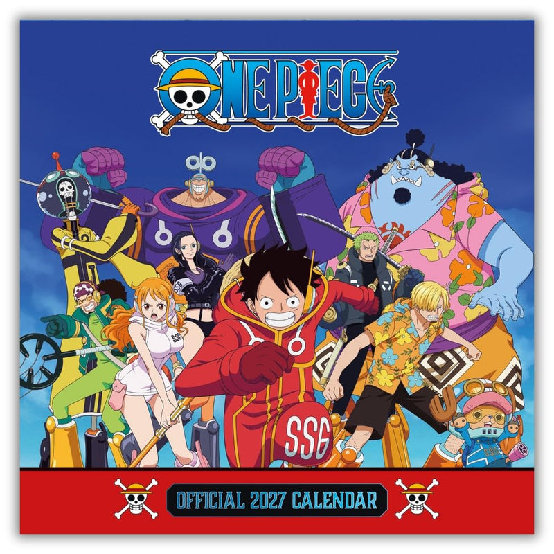 One Piece Square Calendar 2027