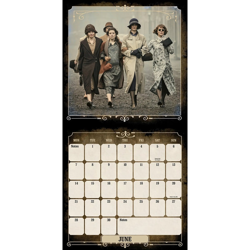 Peaky Blinders Square Calendar 2027