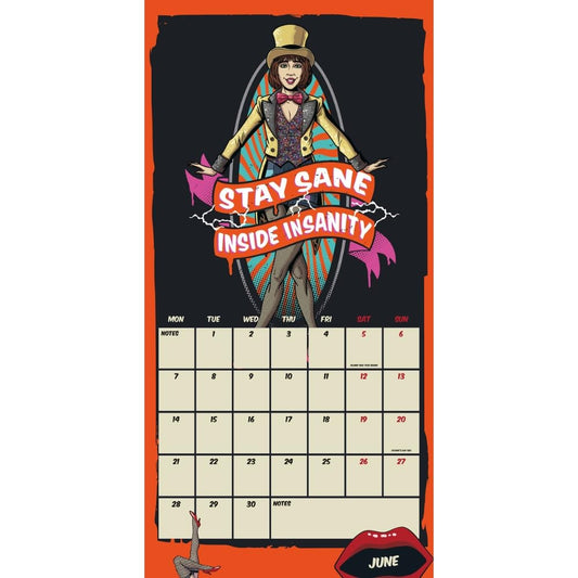 Rocky Horror Show Square Calendar 2027