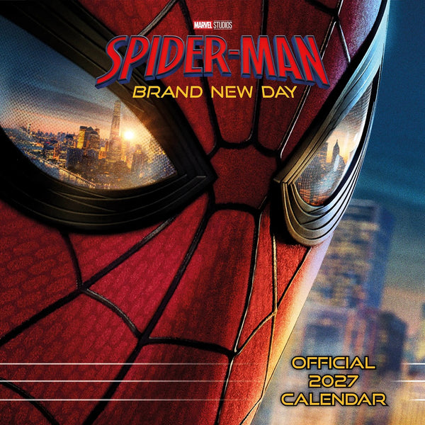 Spider-Man Square Calendar 2027