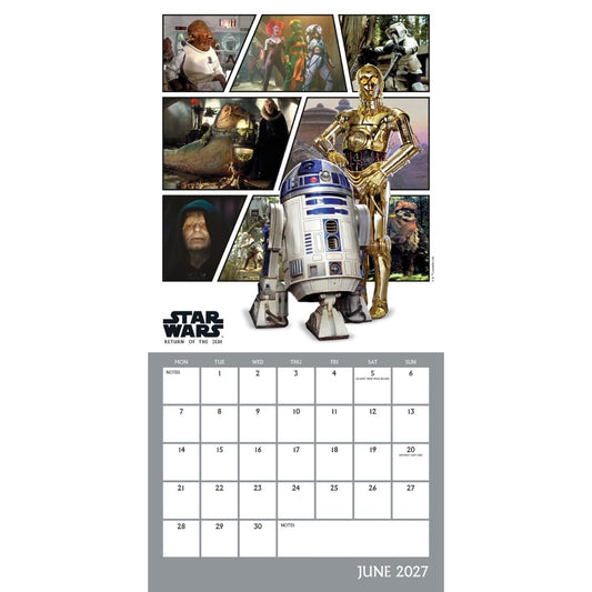 Star Wars Square Calendar 2027