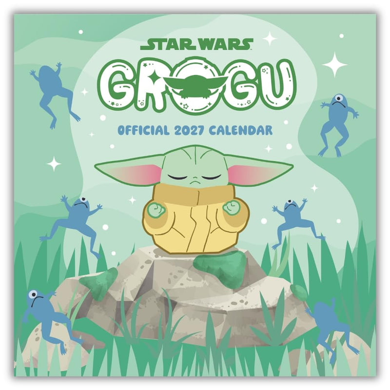 Star Wars: The Mandalorian Grogu Square Calendar 2027