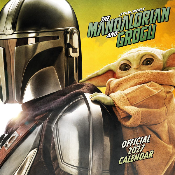 Star Wars: The Mandalorian Movie Square Calendar 2027