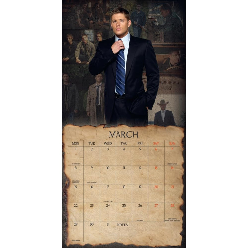 Supernatural Square Calendar 2027