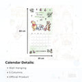 Winnie The Pooh Square Calendar 2027