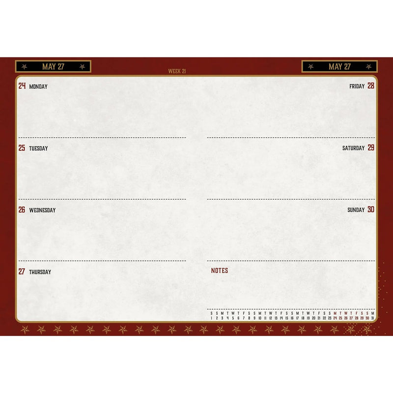 Harry Potter Calendar & Diary Gift Box 2027