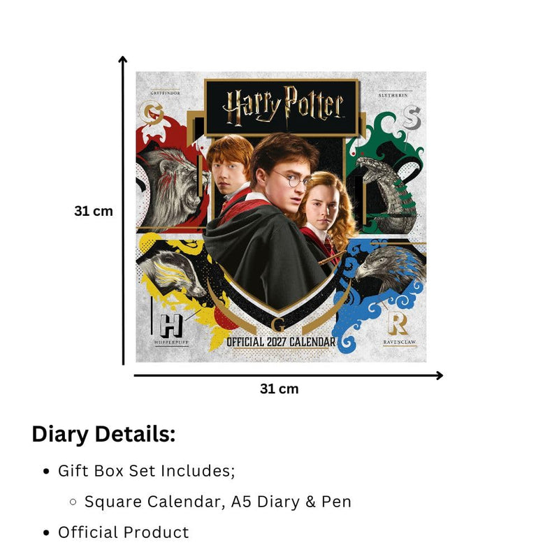 Harry Potter Calendar & Diary Gift Box 2027