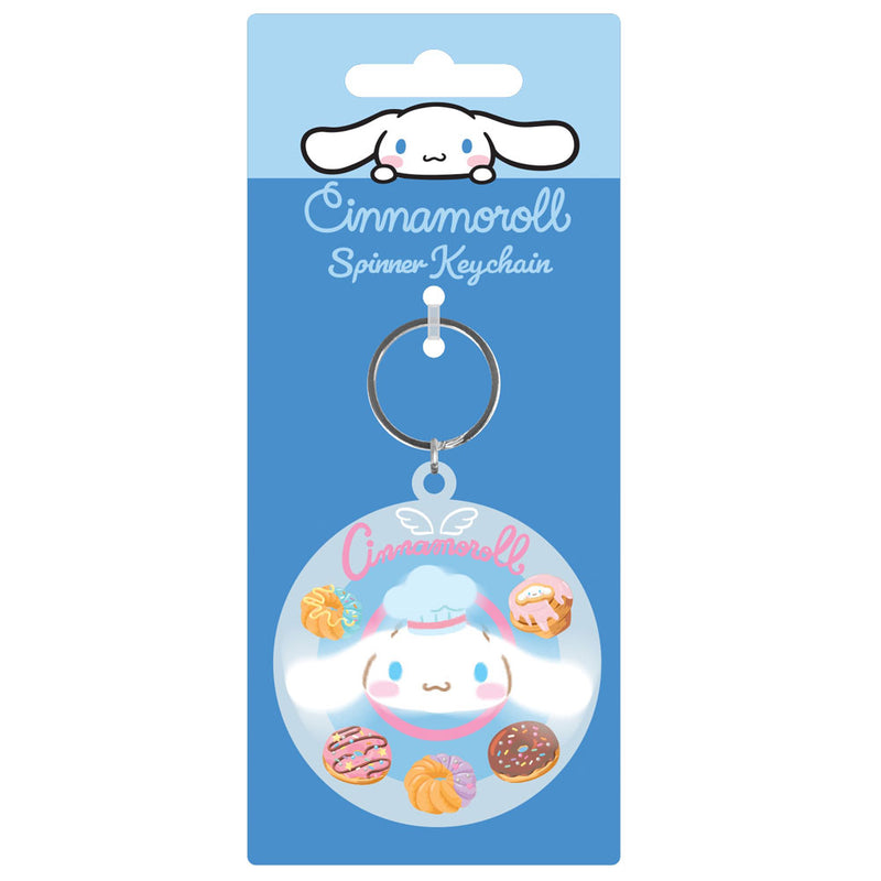 Cinnamoroll PVC Spinner Keyring