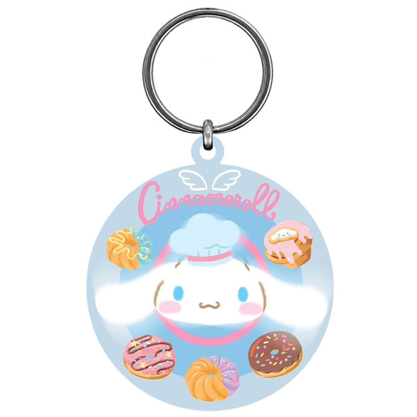 Cinnamoroll PVC Spinner Keyring