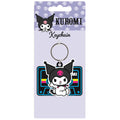 Kuromi PVC Spinner Keyring