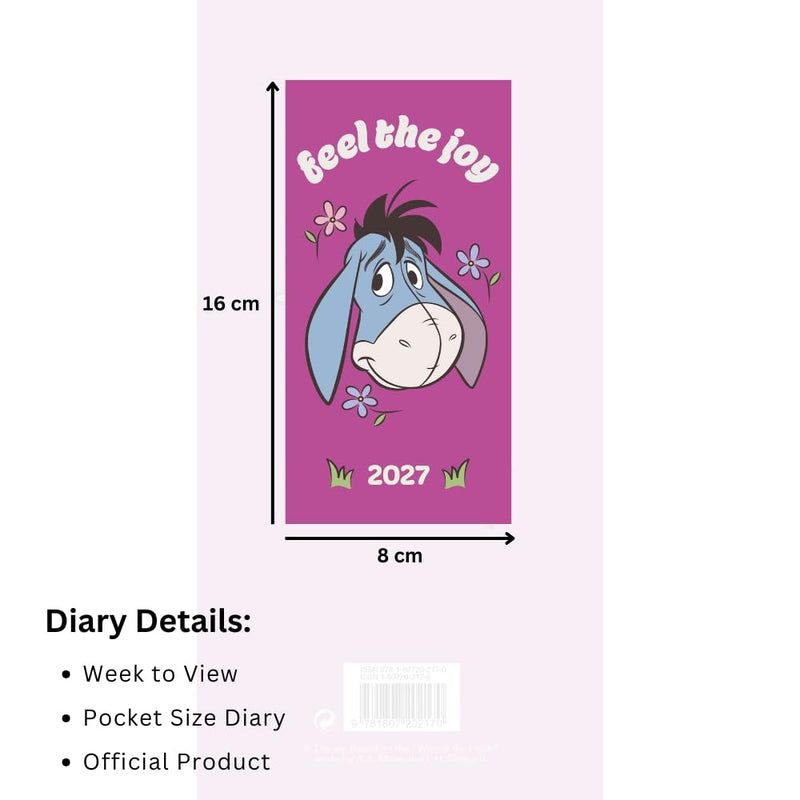 Winnie The Pooh Eeyore Slim Diary 2027