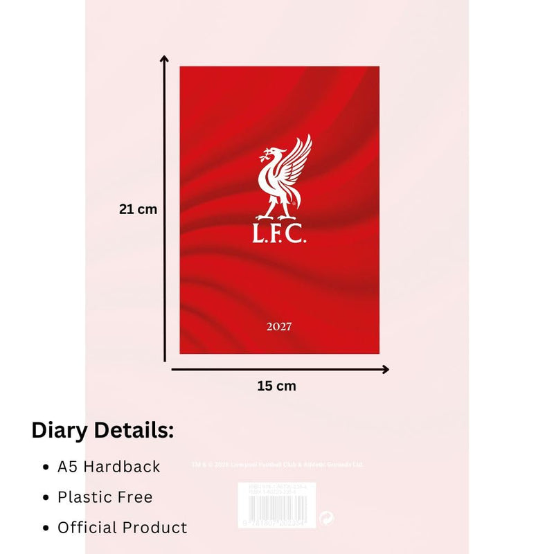Liverpool FC A5 Diary 2027