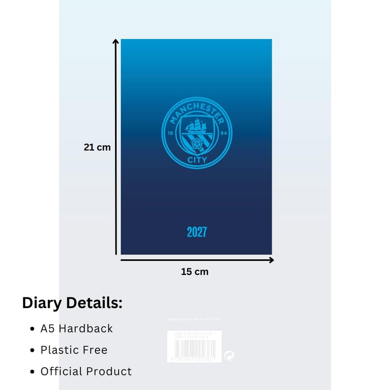 Manchester City FC A5 Diary 2027