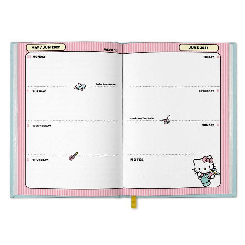 Hello Kitty A5 Diary 2027