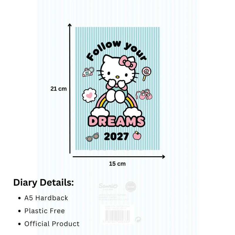 Hello Kitty A5 Diary 2027