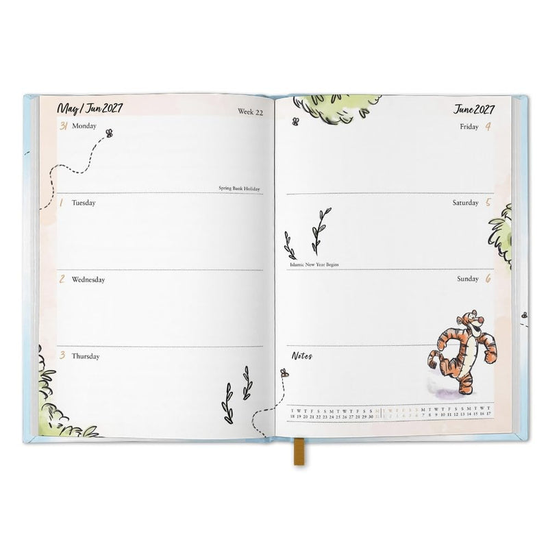 Winnie The Pooh A5 Diary 2027