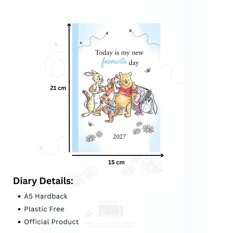 Winnie The Pooh A5 Diary 2027