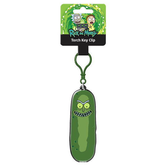 Rick And Morty Pickle Rick Torch Keyclip