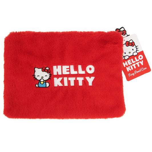 Hello Kitty Plush Pencil Case