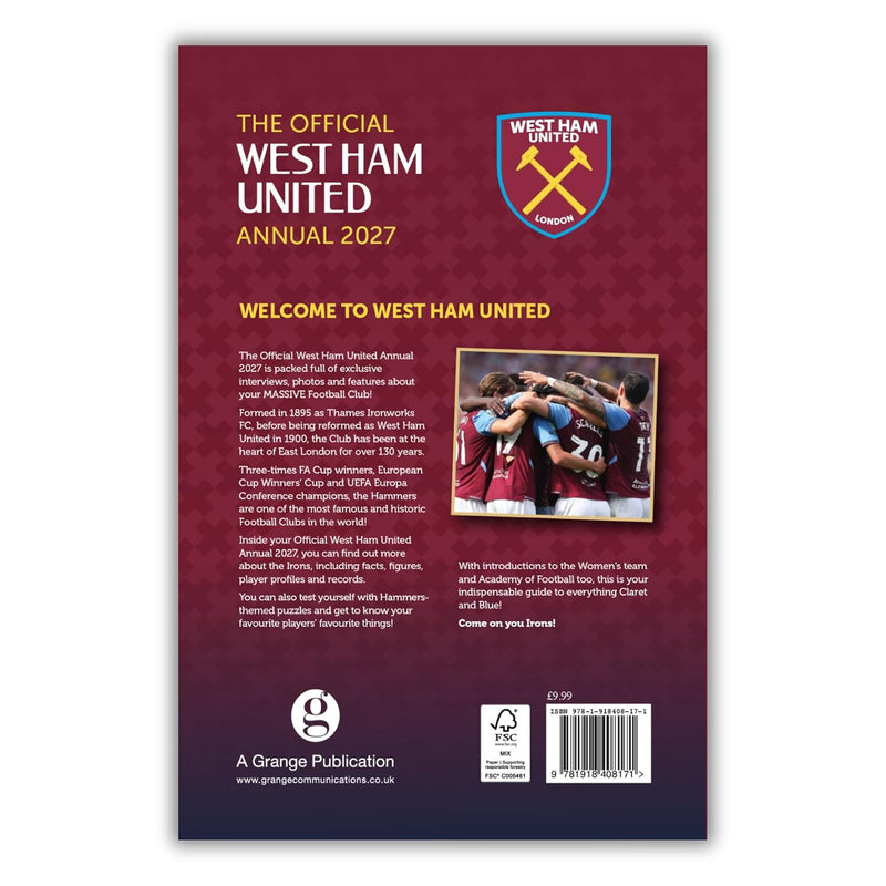 West Ham United FC Annual 2027