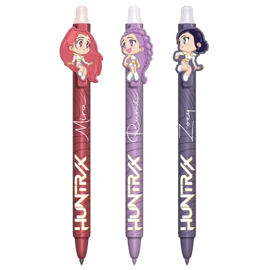 K-POP Demon Hunters 3pk Erasable Gel Pen Set