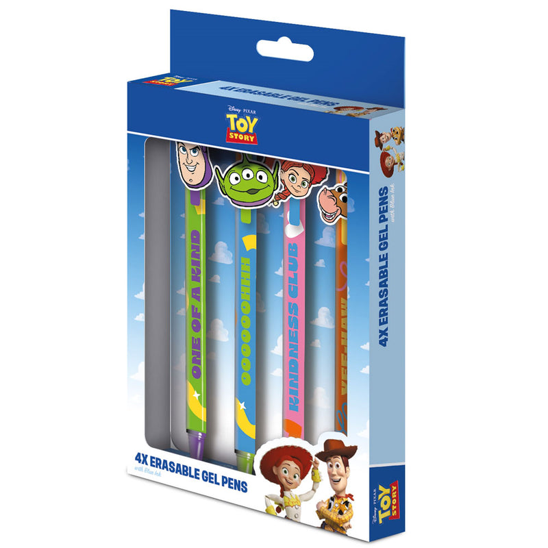 Toy Story 4pk Erasable Gel Pen Set