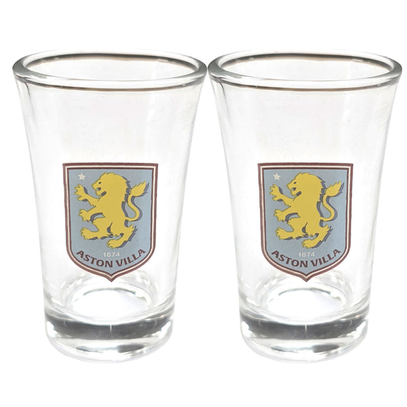 Aston Villa FC 2pk Shot Glass Set