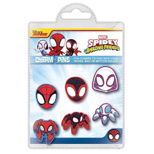Spidey And His Amazing Friends Charm Pin Set