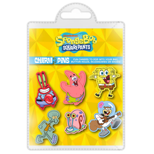 SpongeBob SquarePants Charm Pin Set
