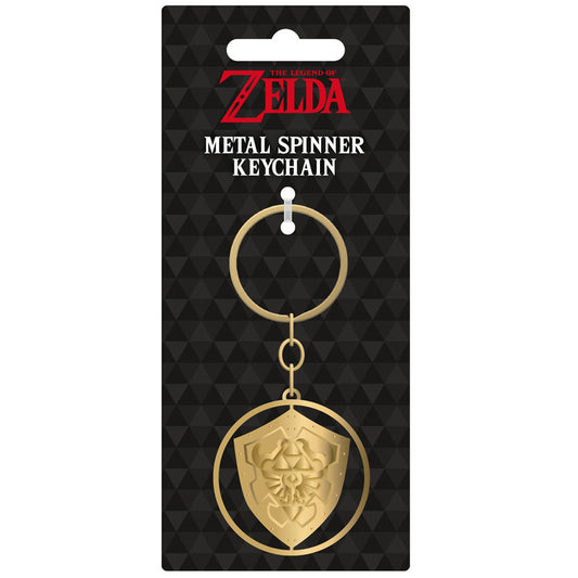 The Legend Of Zelda Metal Spinner Keyring