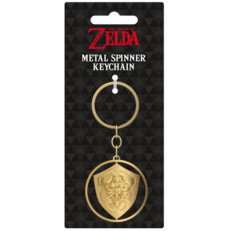 The Legend Of Zelda Metal Spinner Keyring