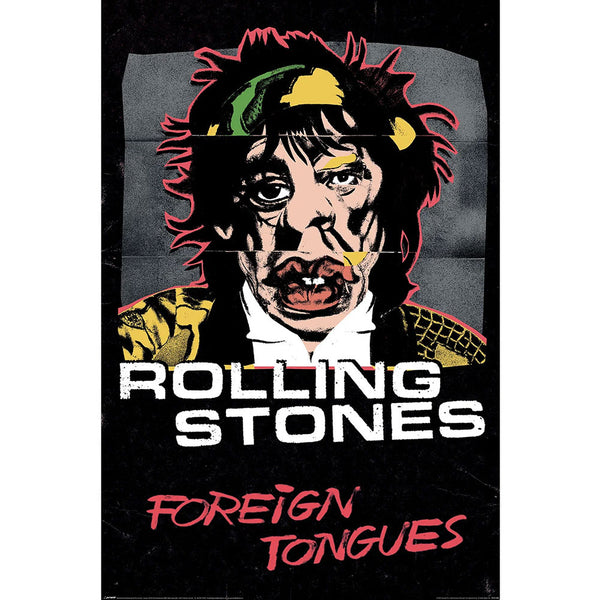 The Rolling Stones Foreign Tongues Poster 84