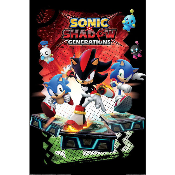 Sonic The Hedgehog Shadow Poster 93