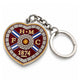 Hearts FC Crest Keyring