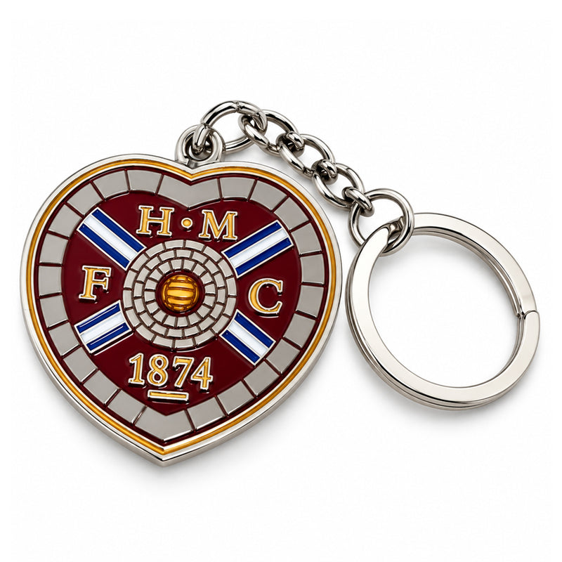 Hearts FC Crest Keyring