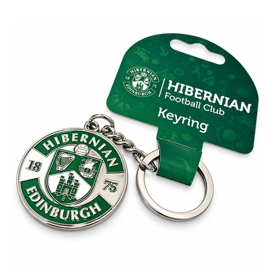 Hibernian FC Crest Keyring