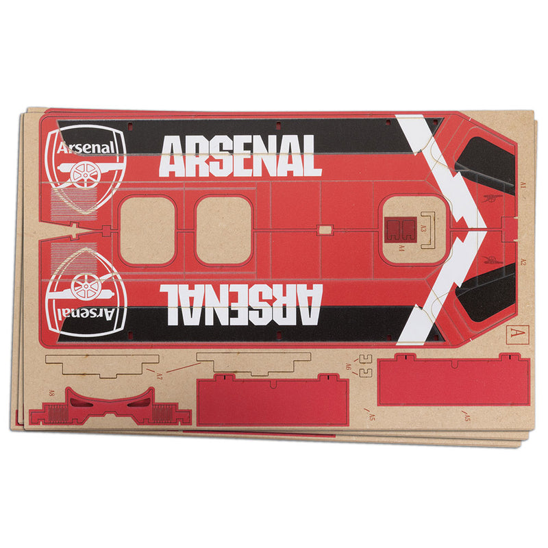 Arsenal FC 3D Wooden Team Bus Puzzle
