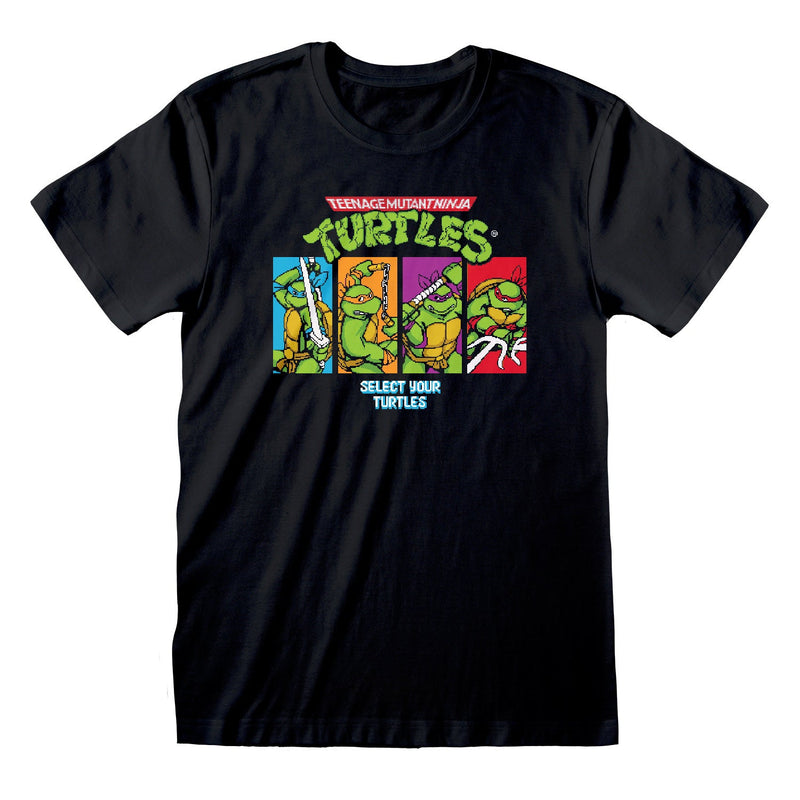 Teenage Mutant Ninja Turtles Select Your Turtle T-shirt collectible from Heroes Inc Dropship