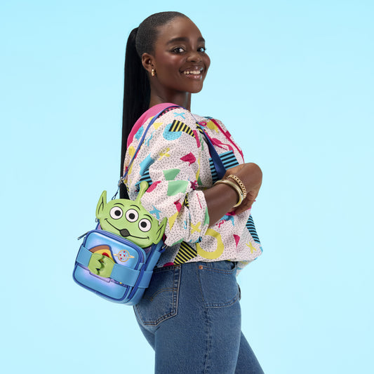 Loungefly - Toy Story Aliens Crossbuddies Cosplay Crossbody Bag with Coin Bag alternate view