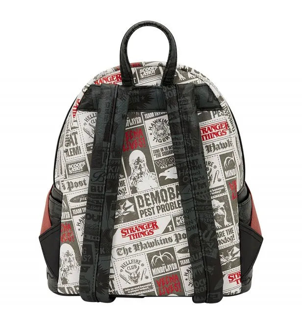 Loungefly Netflix Stranger Things Mini Backpack, side angle