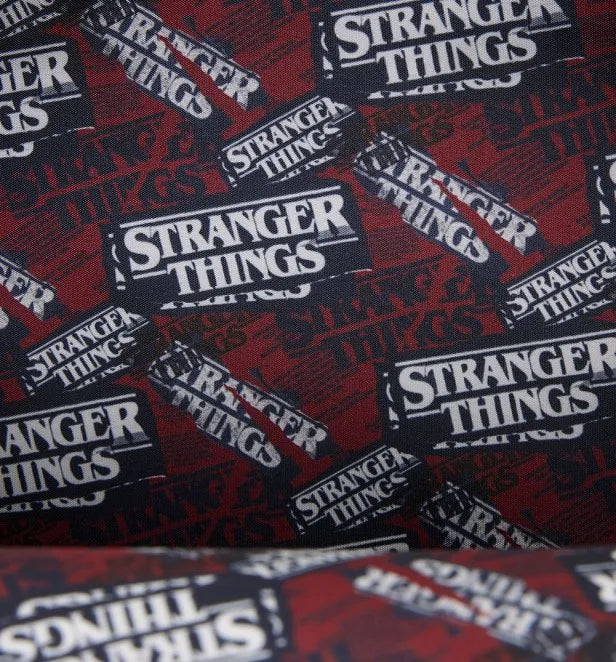 Loungefly Netflix Stranger Things Mini Backpack, close-up detail